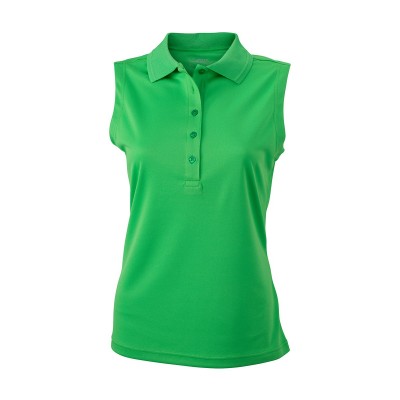 Polo Ladies' Active Polo Sleeveless colore green taglia S