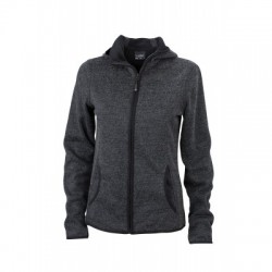 Pile Ladies' Knitted Fleece Hoody 2