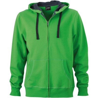 Felpe Men's Hooded Jacket colore green/carbon taglia XL