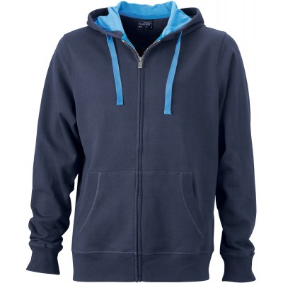 Felpe Men's Hooded Jacket colore navy/cobalt taglia S