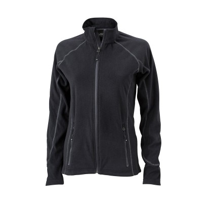 Pile Ladies' Structure Fleece Jacket colore black/carbon taglia XL