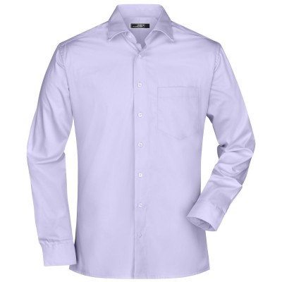 Camicie Men's Business Shirt Long-Sleeved colore lilac taglia S