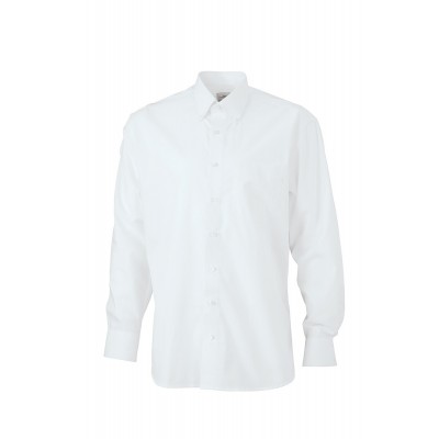 Camicie Men's Shirt 'BUTTON DOWN' colore white taglia S