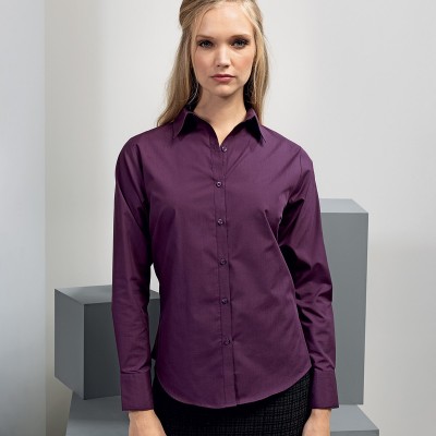 Camicie Poplin Long Sleeve Blouse