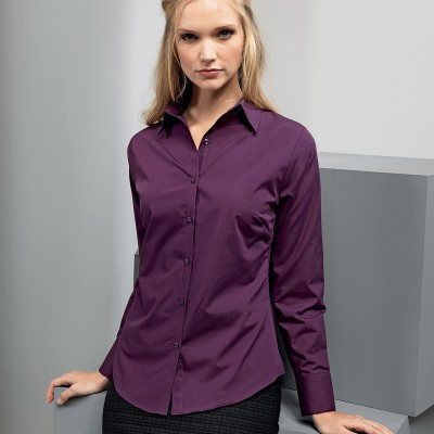 Camicie Poplin Long Sleeve Blouse