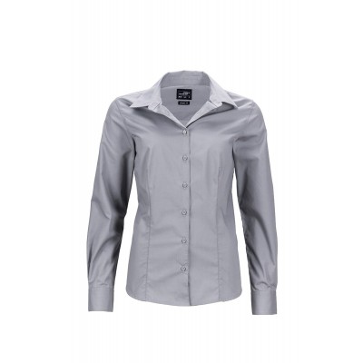 Camicie Ladies' Business Shirt Longsleeve colore steel taglia XS