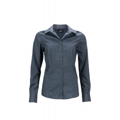 Camicie Ladies' Business Shirt Longsleeve colore carbon taglia XS