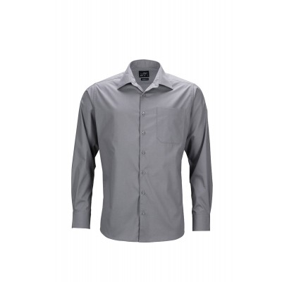 Camicie Men's Business Shirt Longsleeve colore steel taglia S