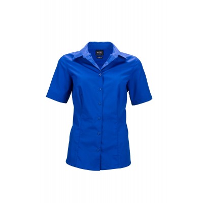 Camicie Ladies' Business Shirt Shortsleeve colore royal taglia XS