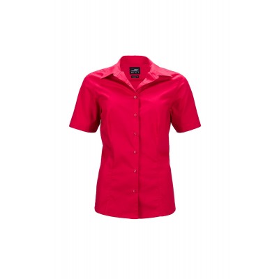 Camicie Ladies' Business Shirt Shortsleeve colore red taglia XS