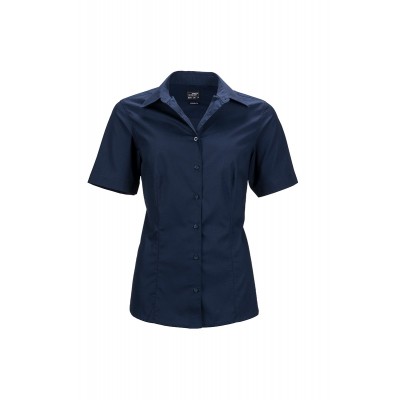 Camicie Ladies' Business Shirt Shortsleeve colore navy taglia XS