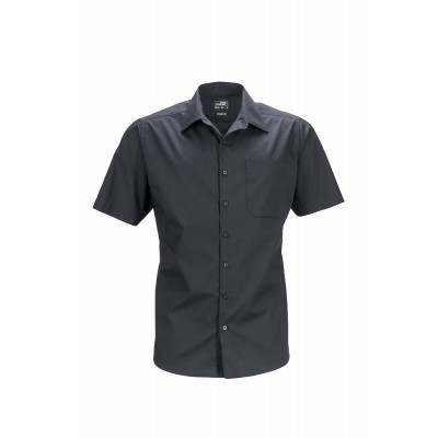 Camicie Men's Business Shirt Shortsleeve colore black taglia S