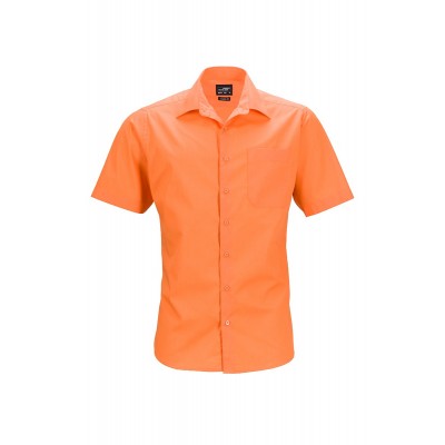 Camicie Men's Business Shirt Shortsleeve colore orange taglia S