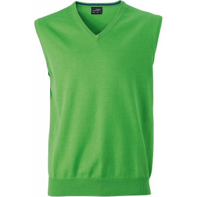 Maglieria Men's V-Neck Pullunder colore green taglia L