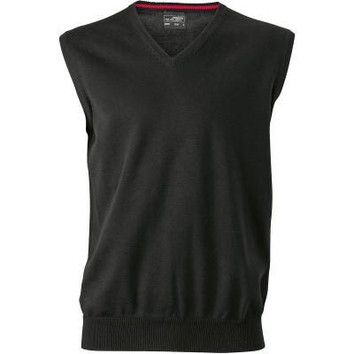 Maglieria Men's V-Neck Pullunder colore black taglia S