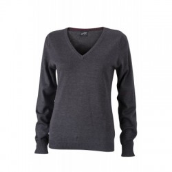 Maglieria Ladies' V-Neck Pullover 2
