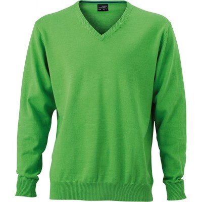 Maglieria Men's V-Neck Pullover colore green taglia M