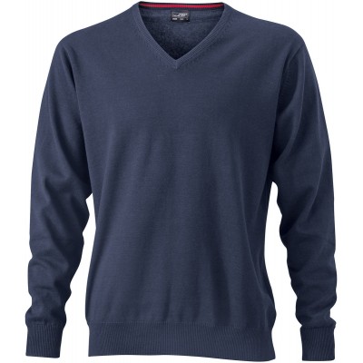 Maglieria Men's V-Neck Pullover colore navy taglia S