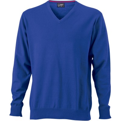 Maglieria Men's V-Neck Pullover colore royal taglia S
