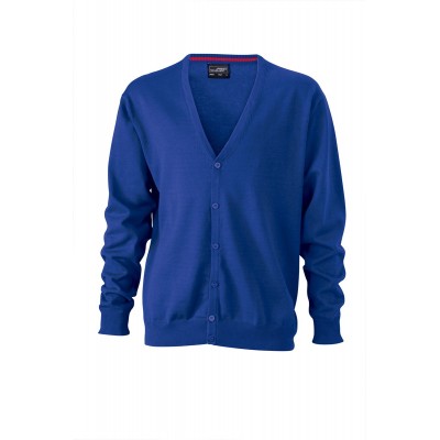Maglieria Men's V-Neck Cardigan colore royal taglia S