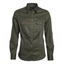 Camicie Ladies' Traditional Shirt Plain 2