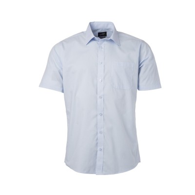 Camicie Men's Shirt Shortsleeve Poplin colore light-blue taglia S