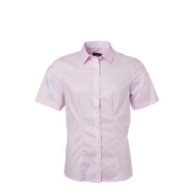Camicie Ladies' Shirt Shortsleeve Micro-Twill colore light-pink taglia XS