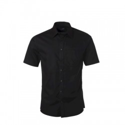 Camicie Men's 'Shirt Shortsleeve Micro-Twill colore black taglia S