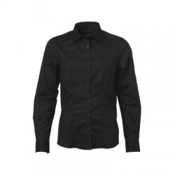 Camicie Ladies' Shirt Longsleeve Oxford colore black taglia XS