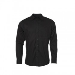 Camicie Men's Shirt Longsleeve Oxford colore black taglia S