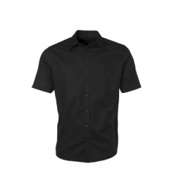 Camicie Men's Shirt Shortsleeve Oxford colore black taglia S