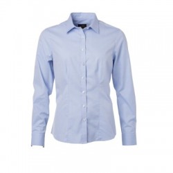 Camicie Ladies' Shirt Longsleeve Herringbone 2