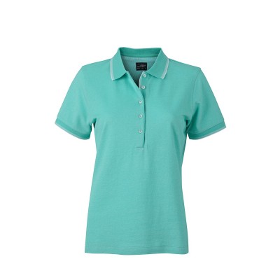 Polo Ladies' Polo colore caribbean-green/white taglia S