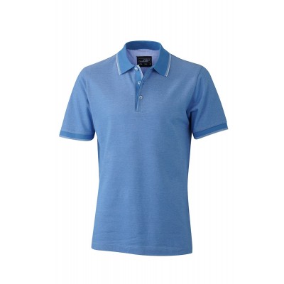 Polo Men's Polo colore light-blue/white taglia L