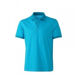 Polo Men's Heather Polo 2