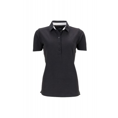 Polo Ladies' Polo colore black/white-titan taglia S