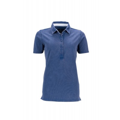 Polo Ladies' Polo colore navy/white-light-blue taglia S