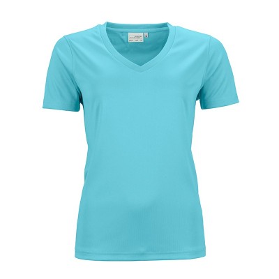 T-Shirt Ladies' Active-V colore pacific taglia XS