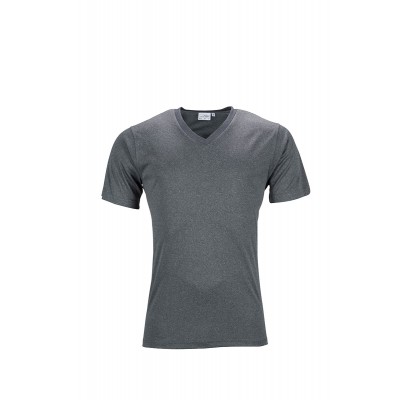 T-Shirt Men's Active-V colore dark-melange taglia S