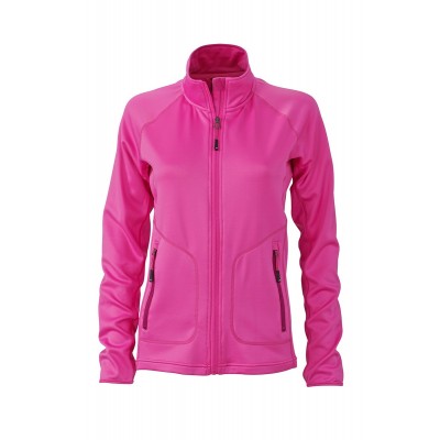 Felpe Ladies' Stretchfleece Jacket colore pink/fuchsia taglia S