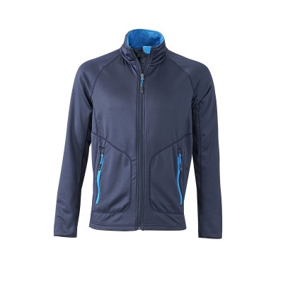 Felpe Men's Stretchfleece Jacket colore navy/cobalt taglia S