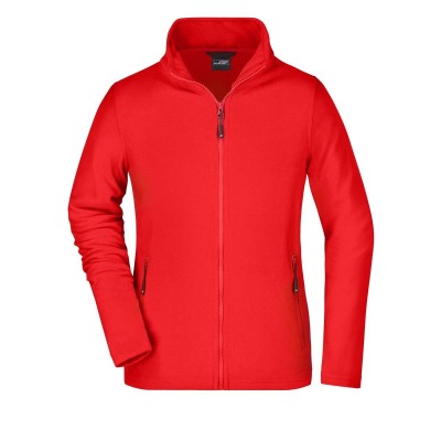 Pile Ladies' Basic Fleece Jacket colore red taglia S