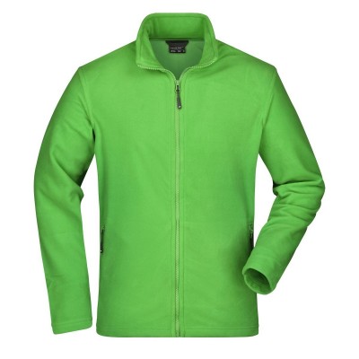 Pile Men's Basic Fleece Jacket colore spring-green taglia L