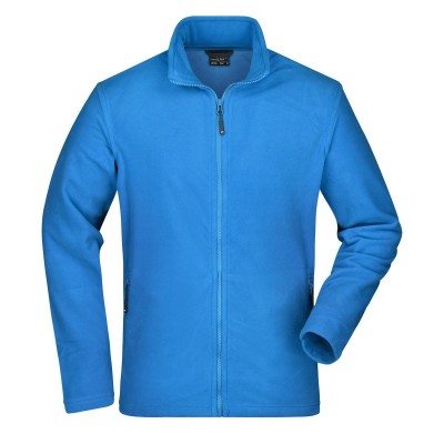Pile Men's Basic Fleece Jacket colore cobalt taglia S