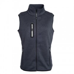 Giacche Ladies Knitted Fleece Vest 2