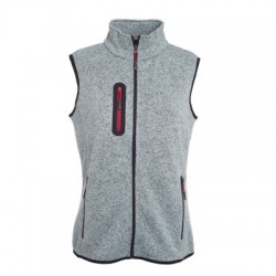 Giacche Ladies Knitted Fleece Vest 2