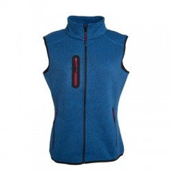 Giacche Ladies Knitted Fleece Vest 2