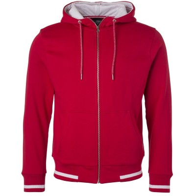 Felpe Men's Club Sweat Jacket colore red/white taglia S