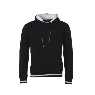 Felpe Men's Club Hoody colore black/white taglia S