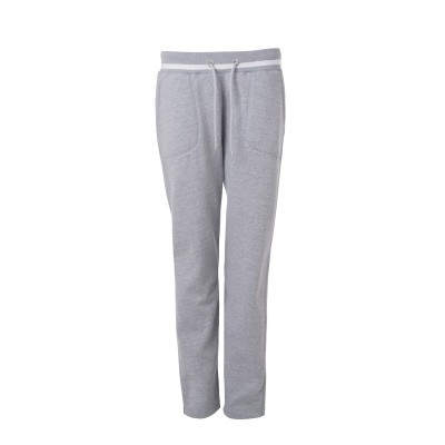 Pantaloni Ladies' Jog-Pants colore grey-heather/white taglia S